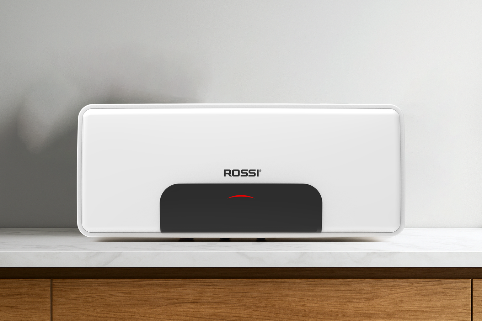 Bình nước nóng Rossi Blanc ngang 30L có thiết kế sang trọng