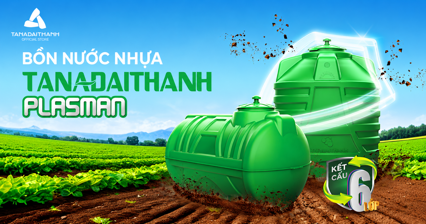 Bồn nhựa Đại Thành Plasman
