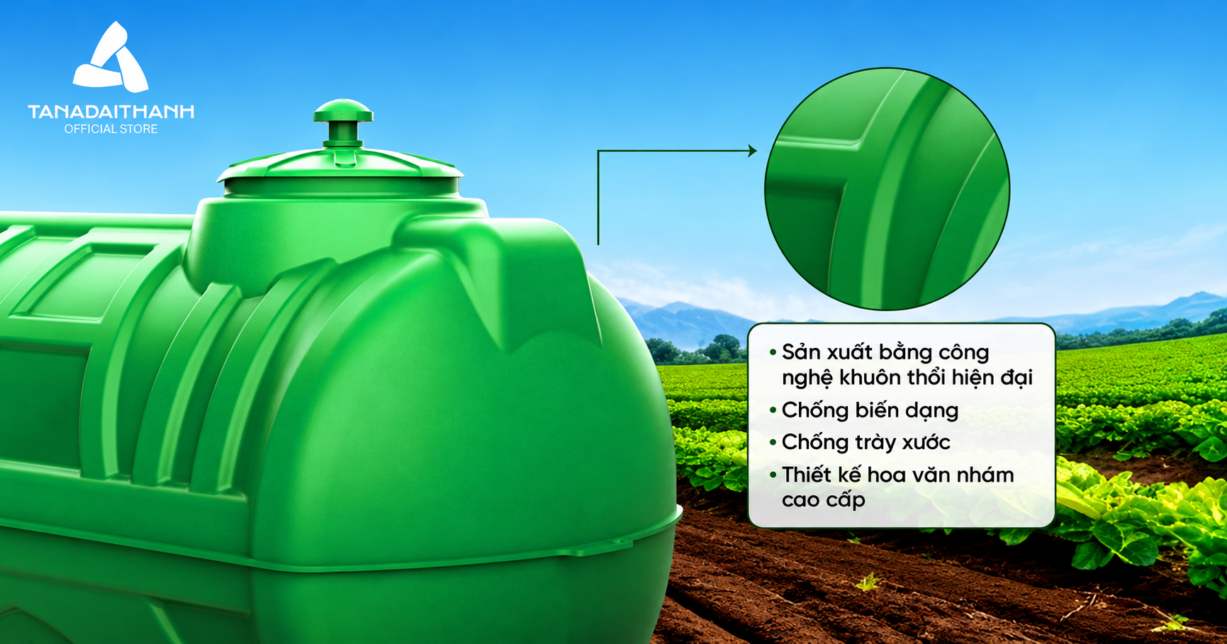 Bồn nhựa Đại Thành Plasman