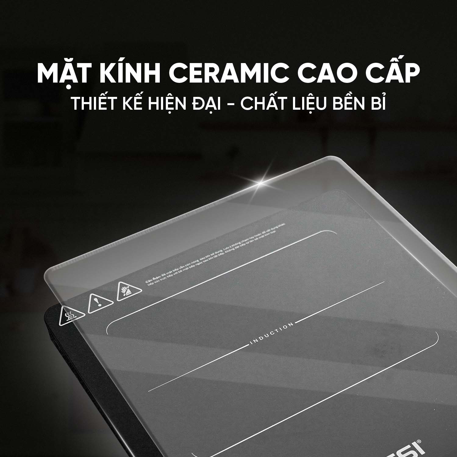 Mặt kính Ceramic cao cấp