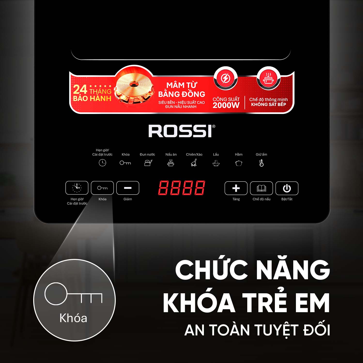Chức năng khoá trẻ em