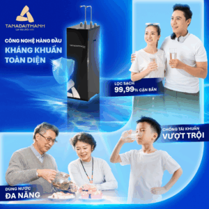 Máy lọc nước RO Tân Á Đại Thành Plus với tính năng lọc sạch nguồn nước của của gia đình