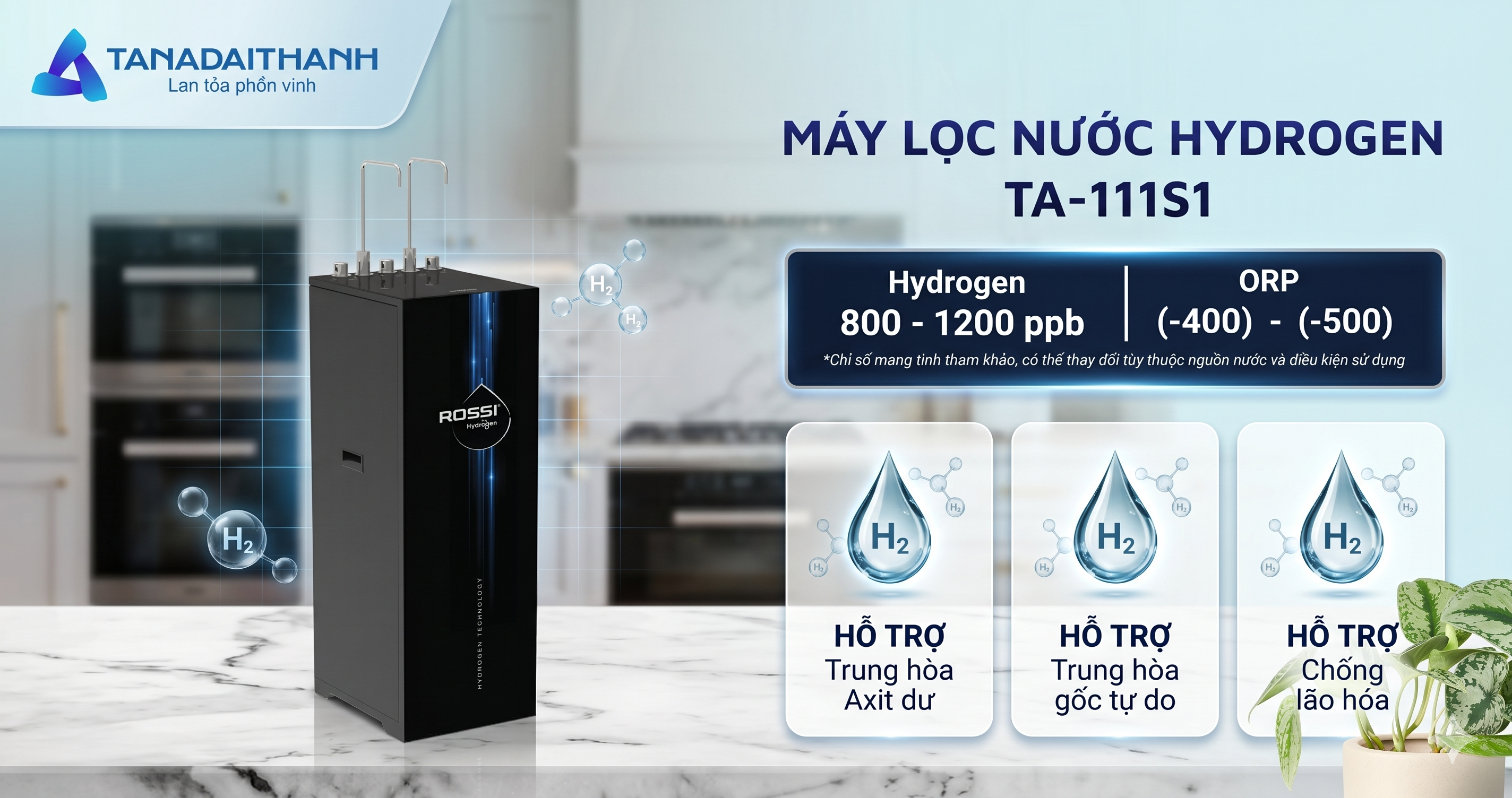 Máy lọc nước Hydrogen 11 lõi