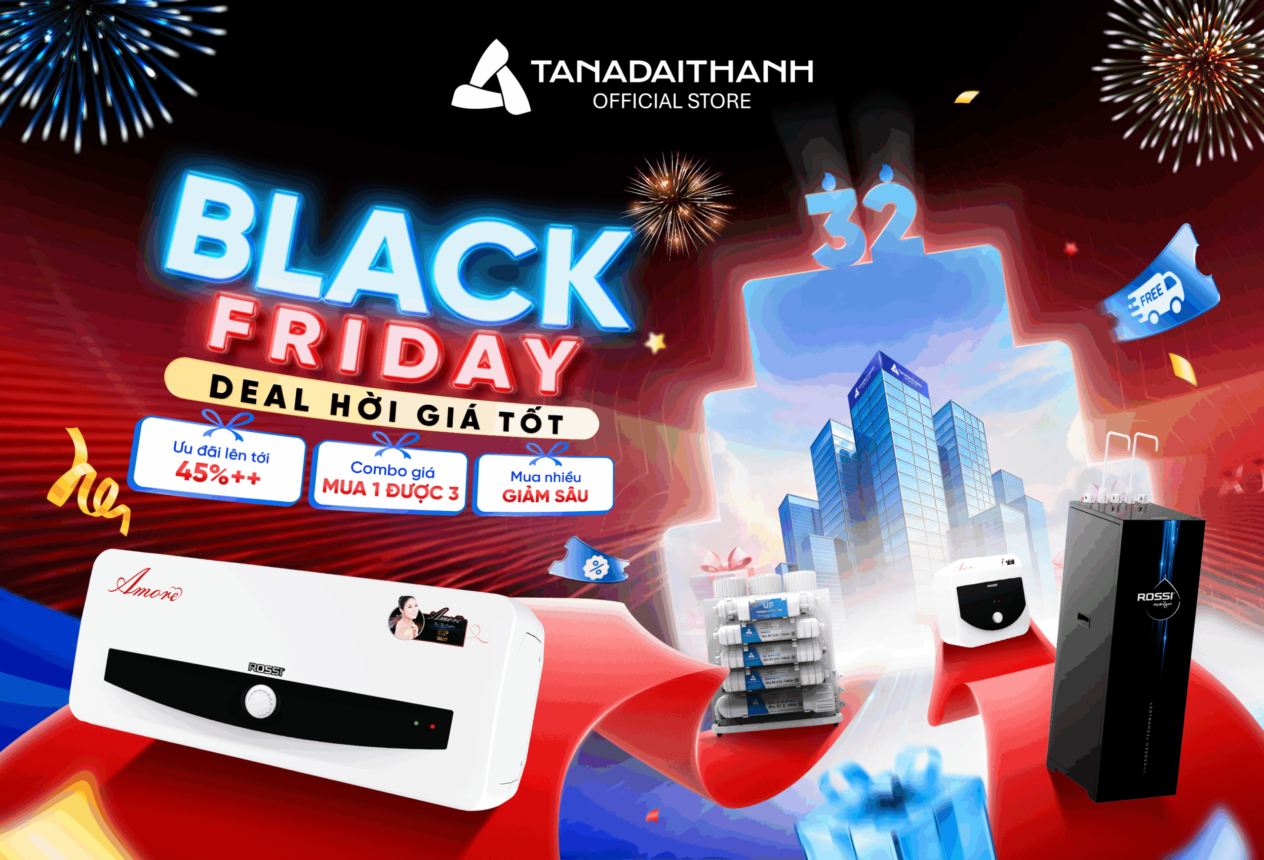 Tân Á Đại Thành tung deal khủng ngày Black Friday