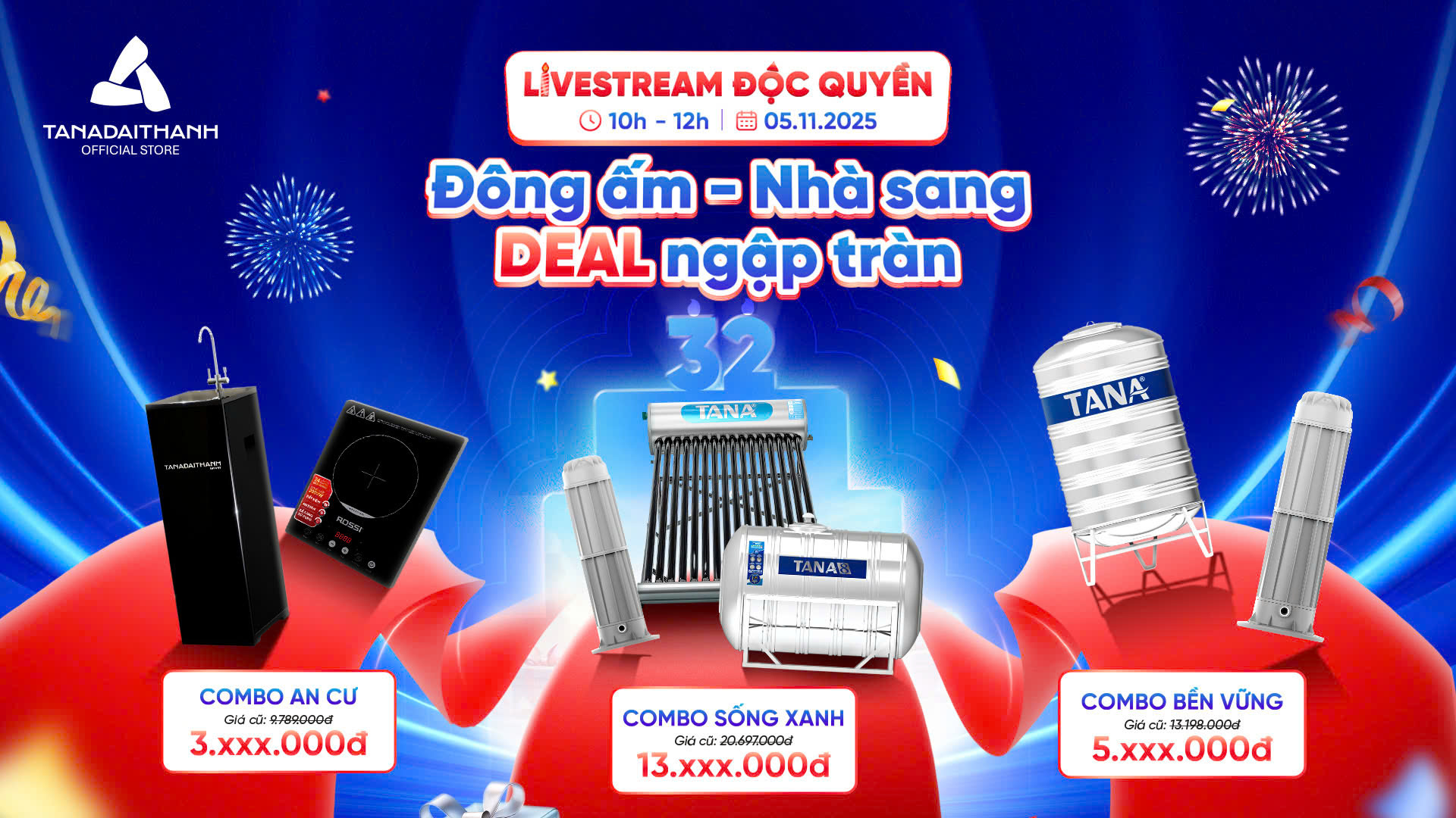 Livestream 05.11 của Tân Á Đại Thành