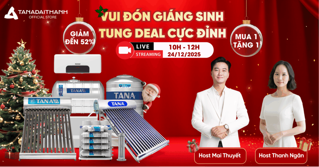 Livestream 24/12 có nhiều ưu đãi