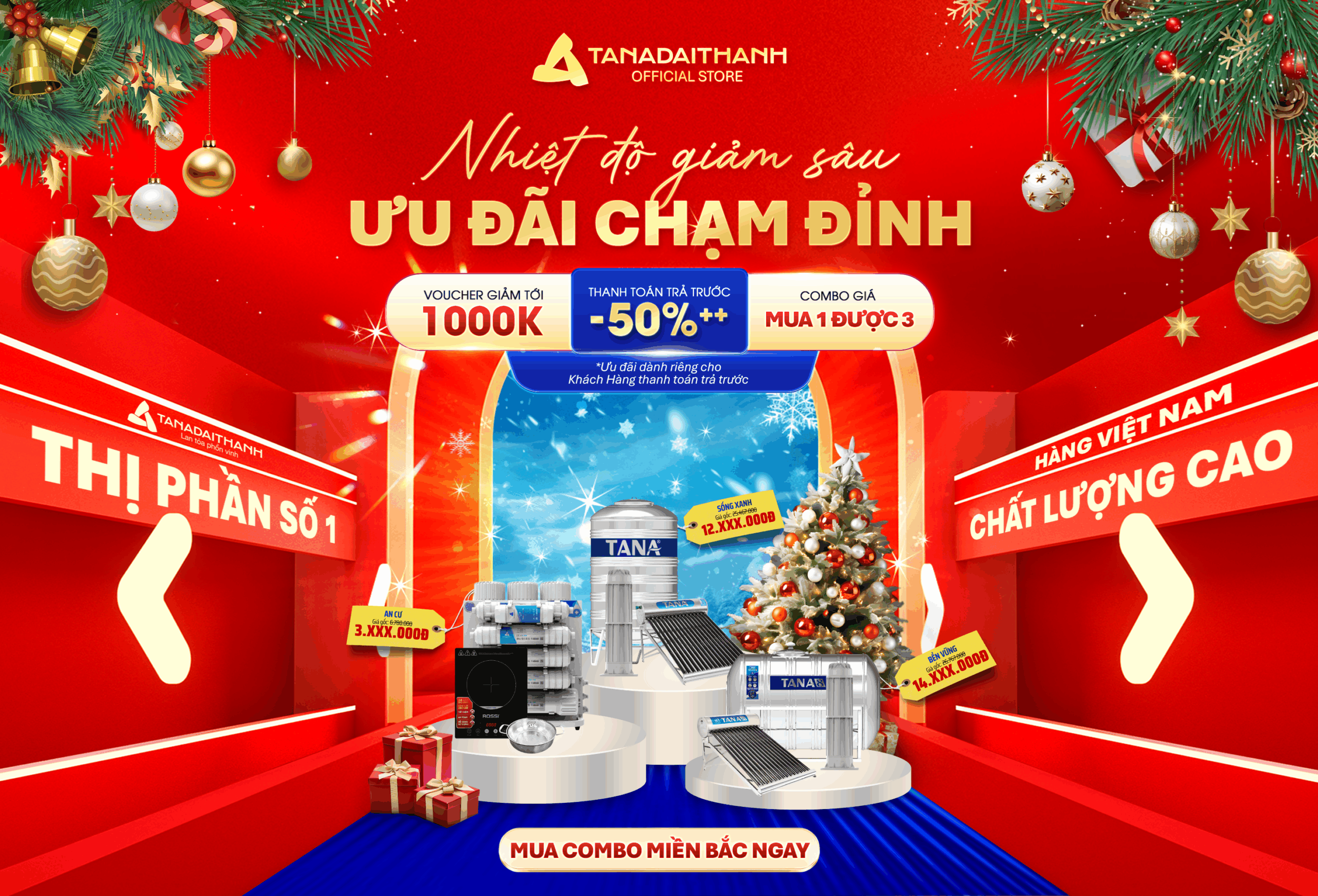 Ưu đãi trong Livestream 24/12