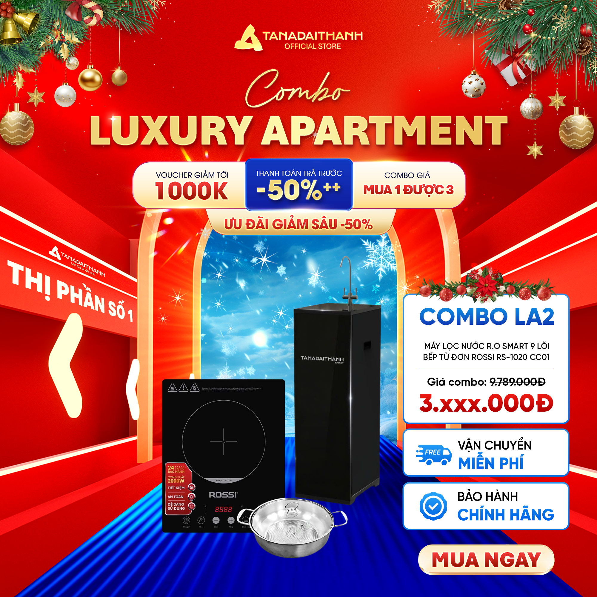 Ưu đãi trong phiên livestream 20/12