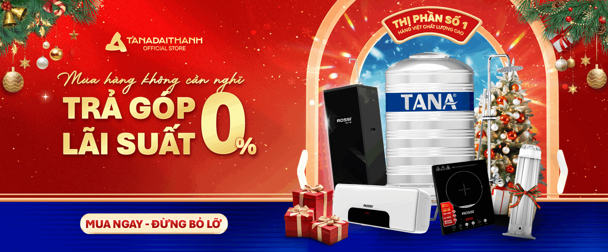 Chương trình ưu đãi trả góp lãi suất 0%