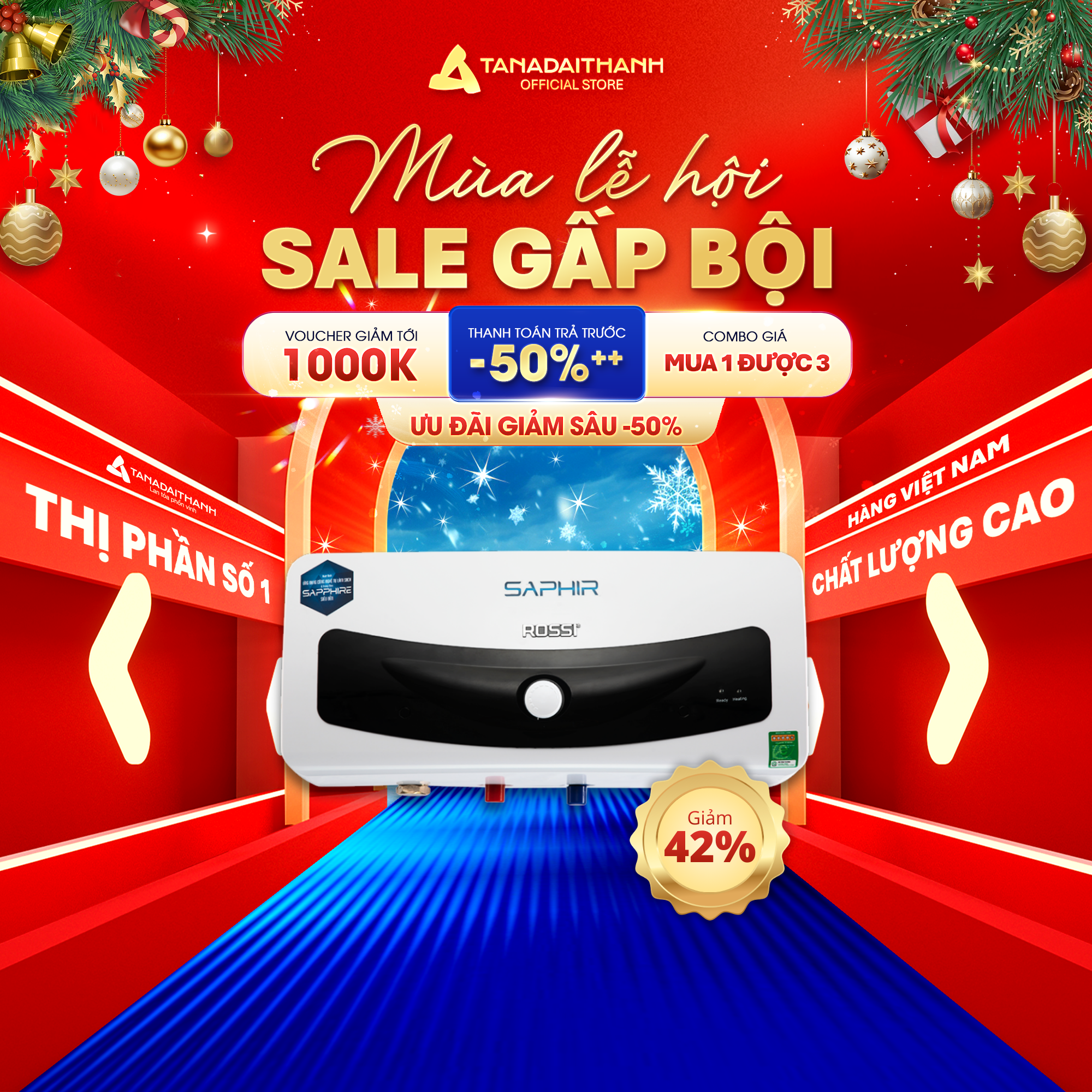 Livestream 17/12 có nhiều voucher trợ giá giá trị