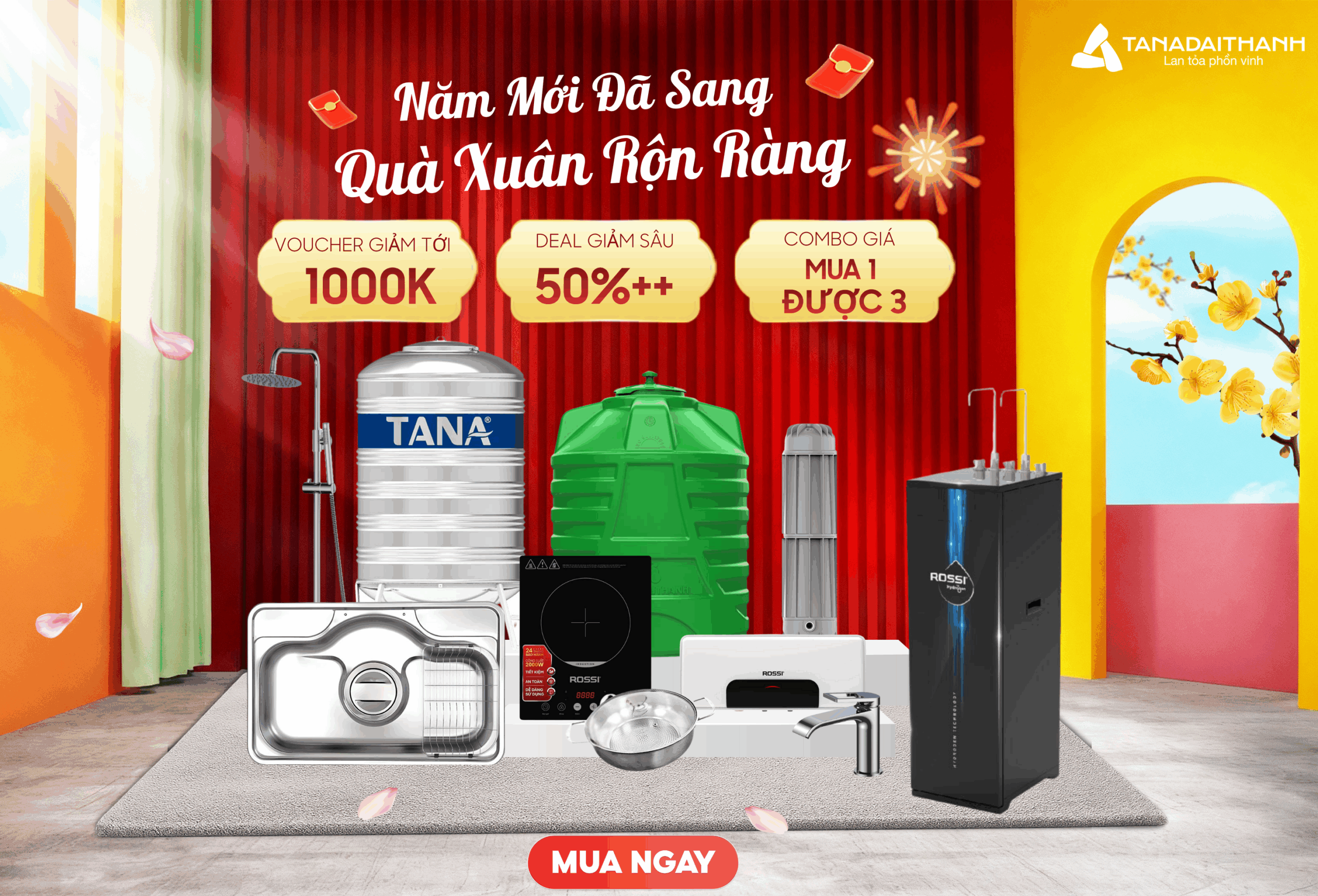 Tân Á Đại Thành miễn phí giao hàng toàn quốc