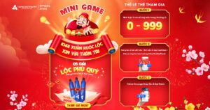 Minigame của Tân Á Đại Thành có nhiều phần quà hấp dẫn