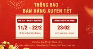 Tân Á Đại Thành bán hàng xuyên tết