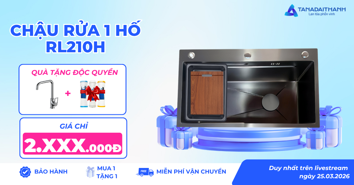 Chậu 1 hố ưu đãi