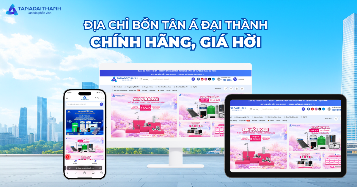 Địa chỉ mua bồn nước inox uy tín