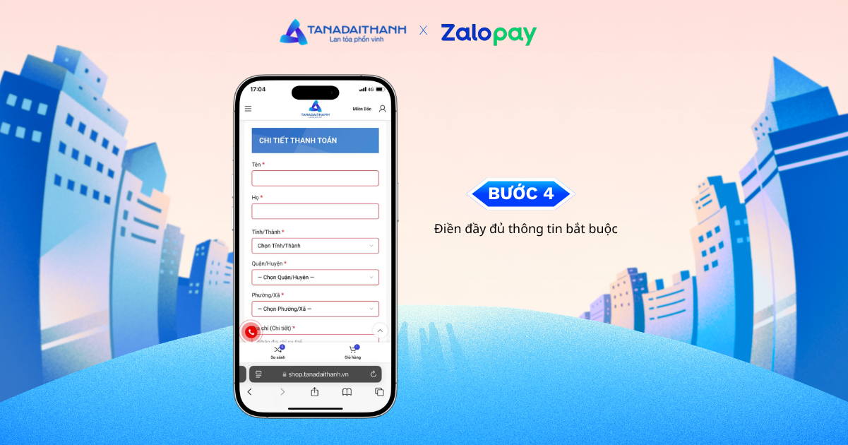 Hướng dẫn sử dụng ưu đãi khi thanh toán Zalopay