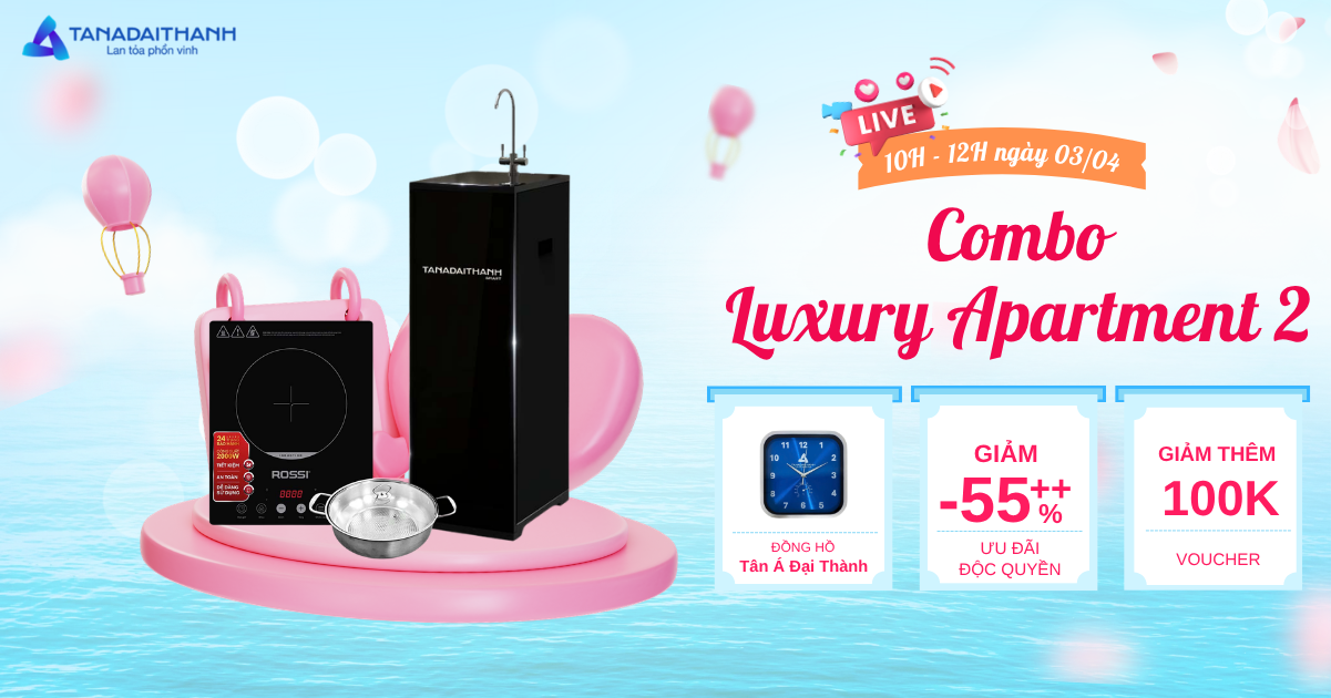 Ưu đãi combo trong livestream Tân Á Đại Thành miền Nam