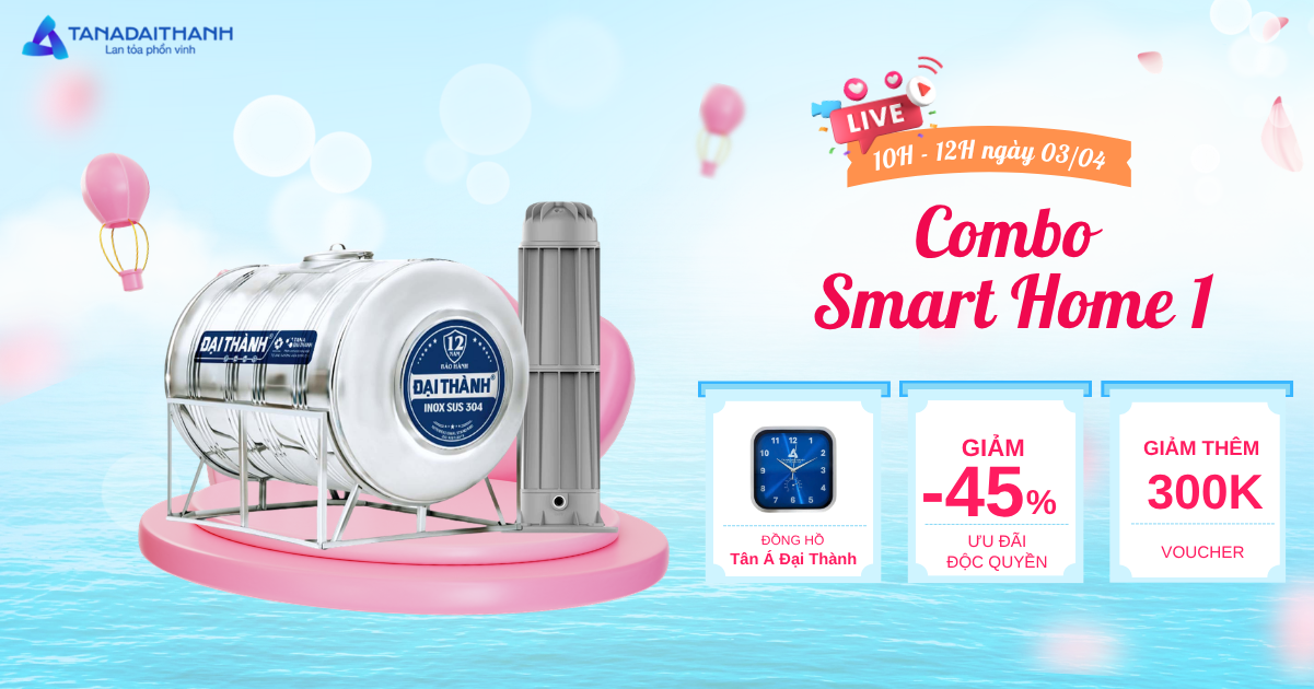 Ưu đãi combo trong livestream Tân Á Đại Thành miền Nam