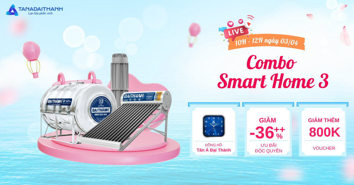 Ưu đãi combo trong livestream Tân Á Đại Thành miền Nam