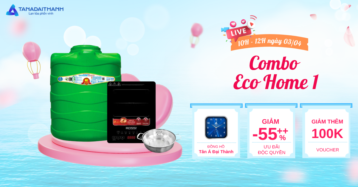 Ưu đãi combo trong livestream Tân Á Đại Thành miền Nam