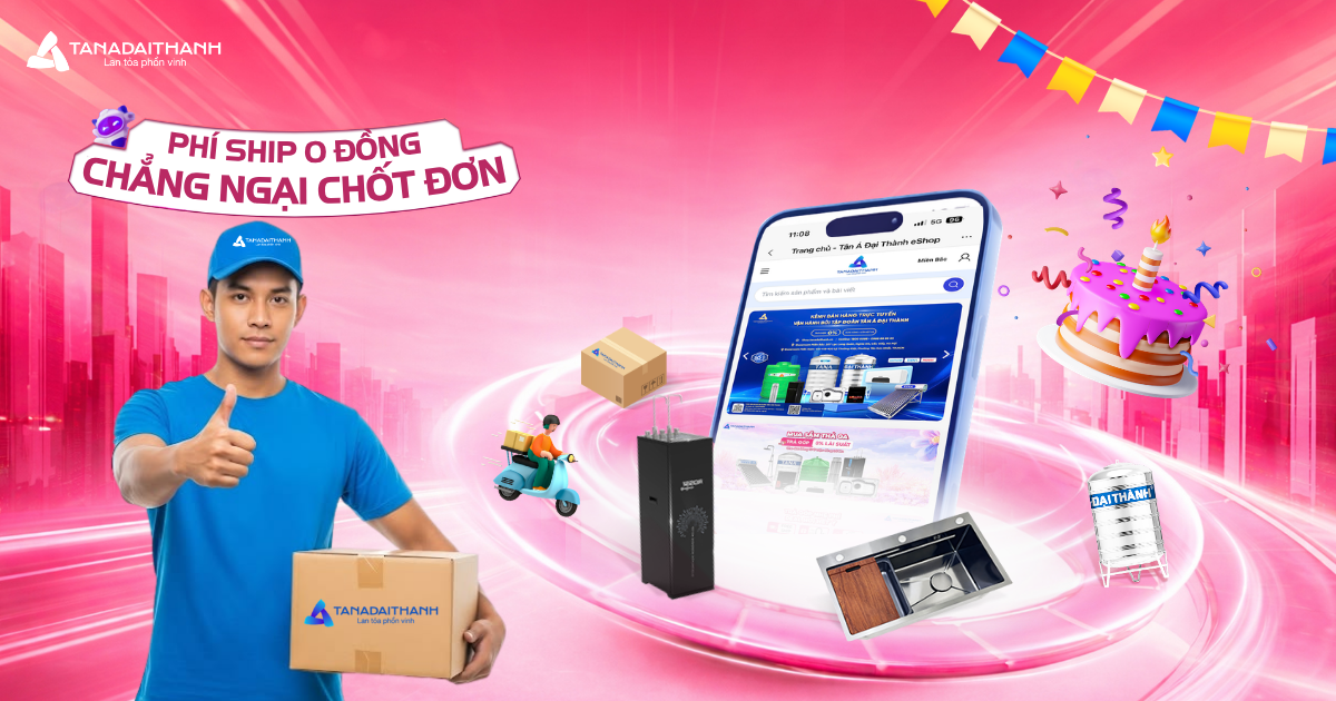 Ưu đãi vận chuyển 0 đồng