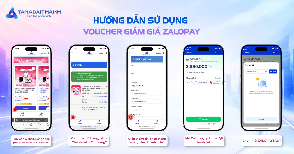 Ưu đãi giảm giá Zalopay
