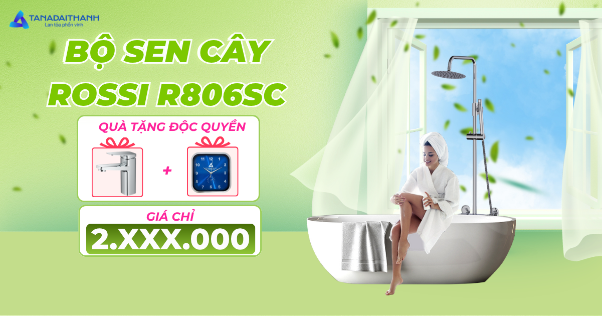 Ưu đãi độc quyền cho bộ sen cây Rossi