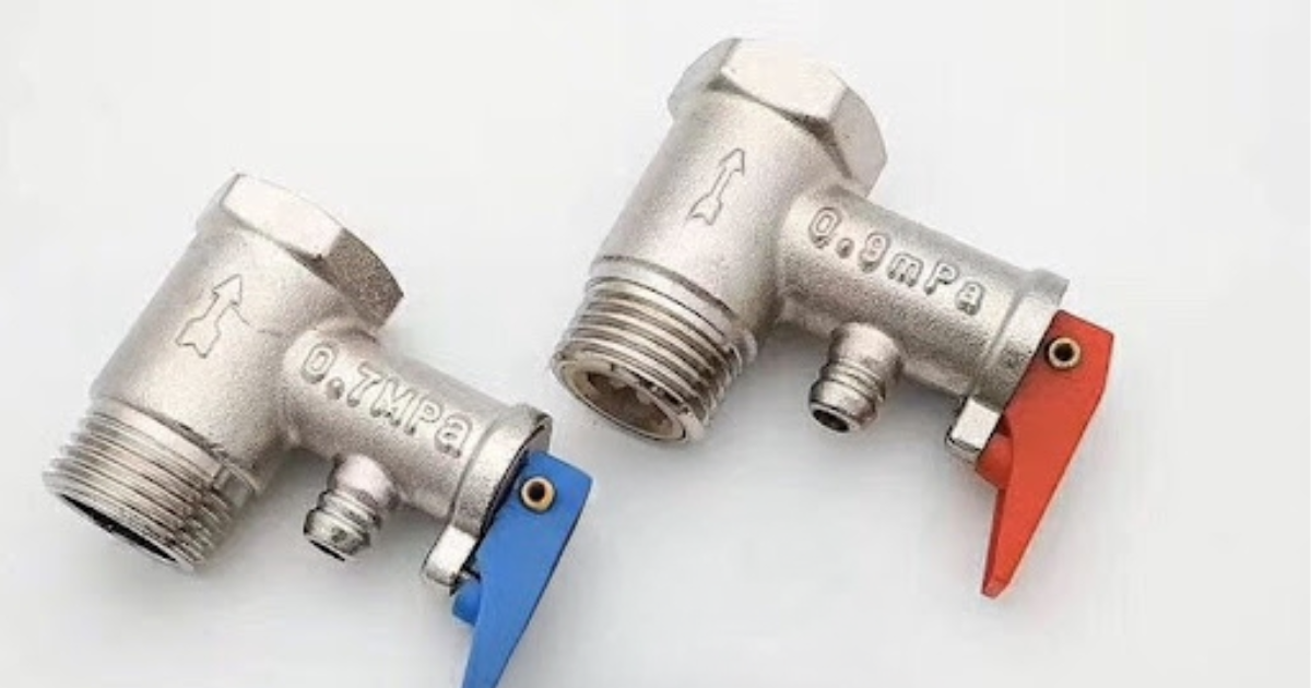 Van xả áp bình nóng lạnh chảy nước