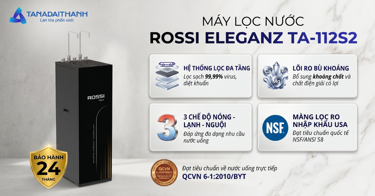 Máy lọc nước Rossi Eleganz