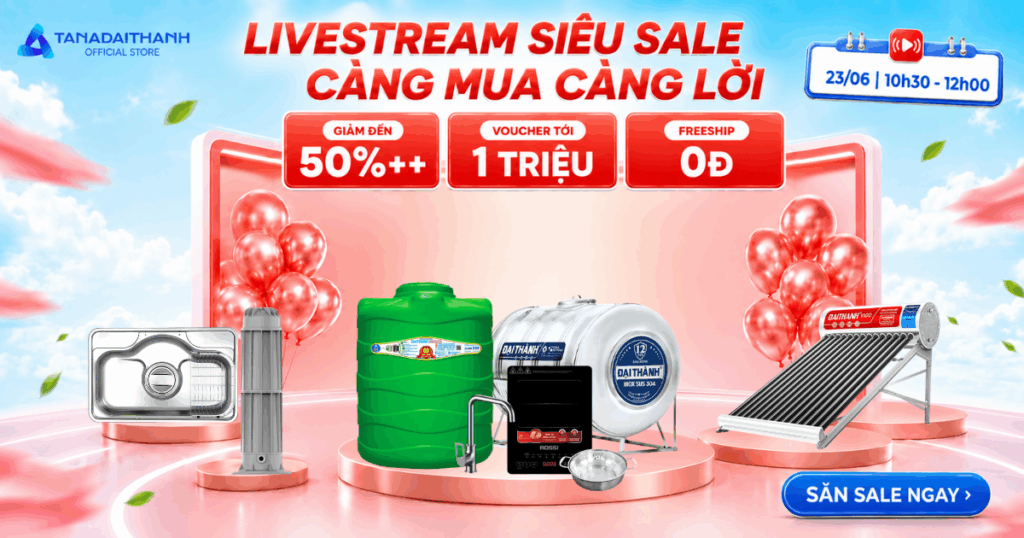 Livestream Shop Tân Á Đại Thành miền Nam có gì