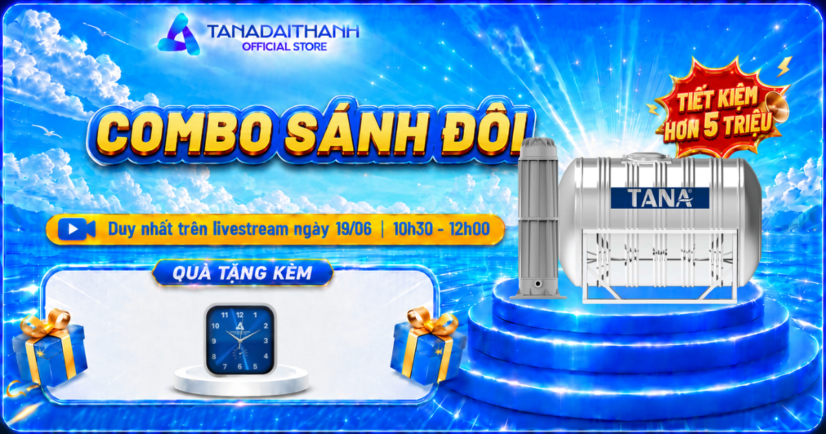 Livestream Shop Tân Á Đại Thành 19/06 có ưu đãi combo hấp dẫn
