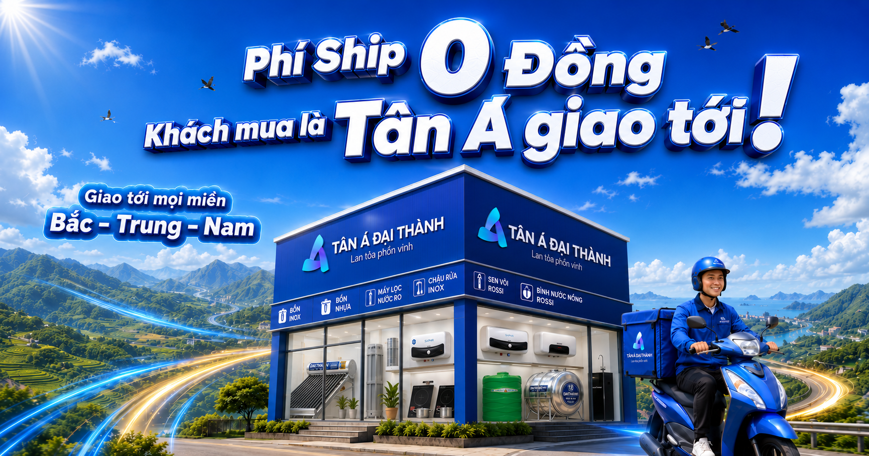Livestream siêu sale cuối tháng Shop Tân Á Đại Thành có ưu đãi gì?