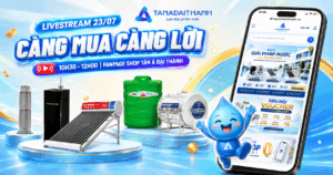 Livestream siêu sale Shop Tân Á Đại Thành có gì