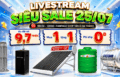 Livestream siêu sale Shop Tân Á Đại Thành có gì