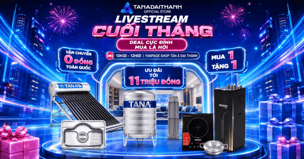 Livestream siêu sale 29/07 có gì