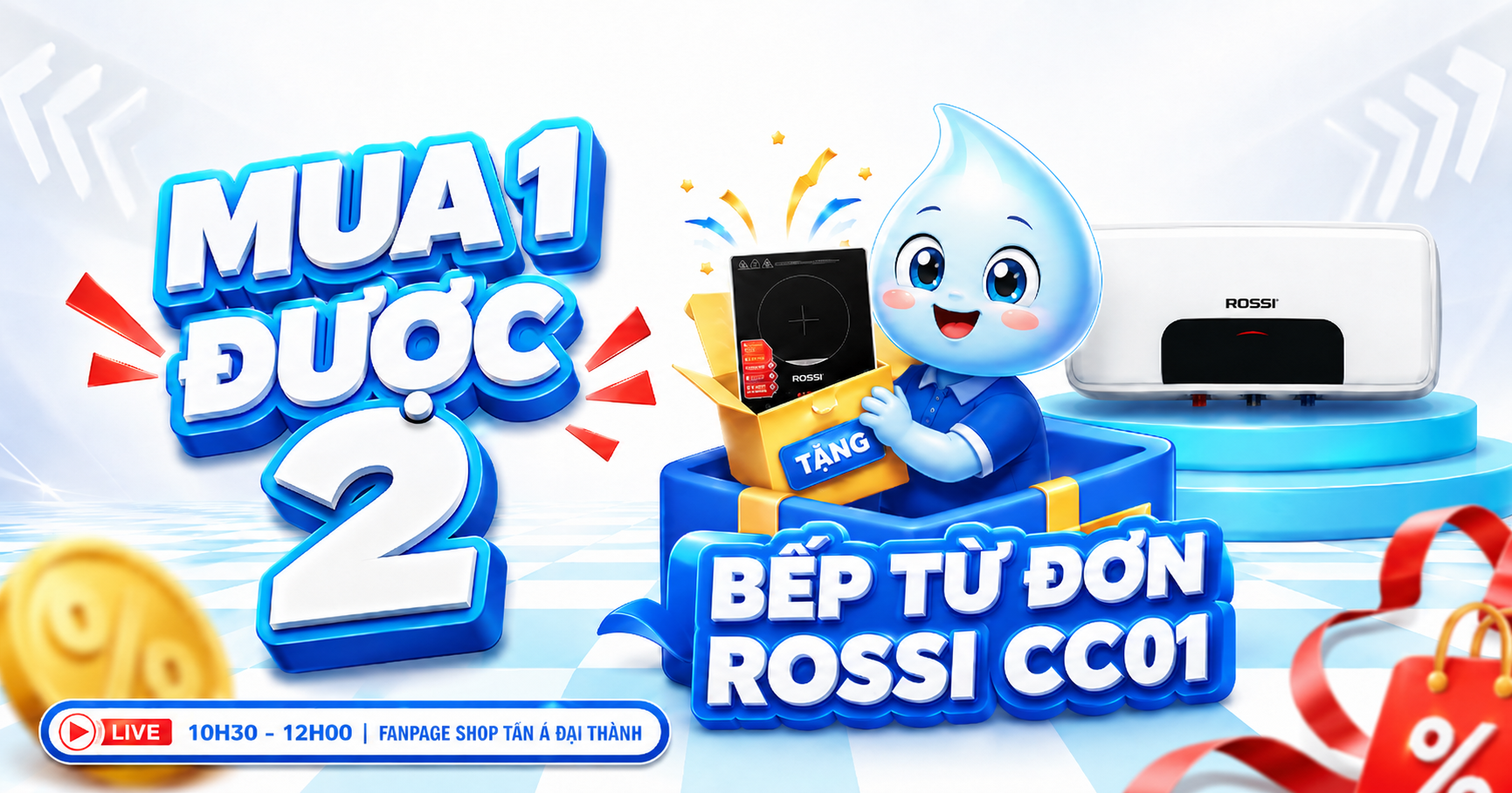Livestream siêu sale Shop Tân Á Đại Thành có gì