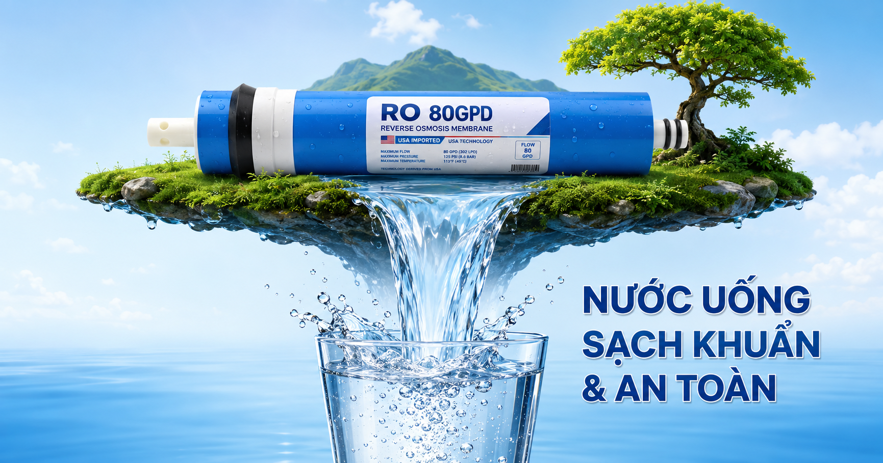 Máy lọc nước giá khoảng 5 triệu đáng mua
