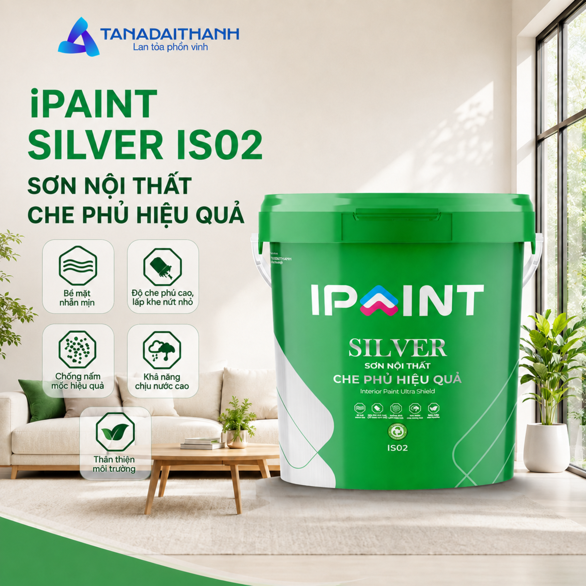 Sơn nội thất che phủ hiệu quả 02