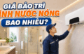 Giá bảo trì dưỡng bình nước nóng của Tân Á Đại Thành bao nhiêu?