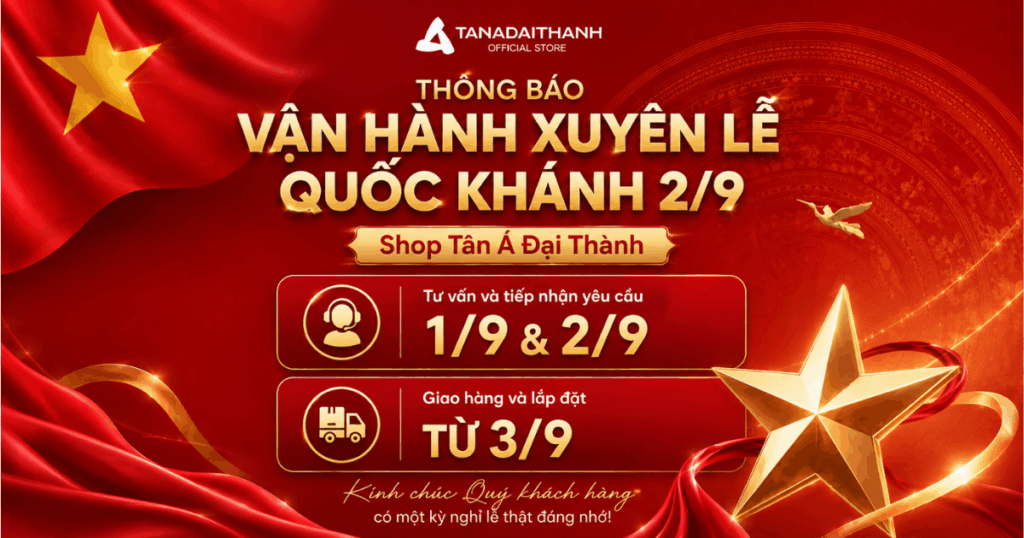 Shop Tân Á Đại Thành vận hành xuyên lễ