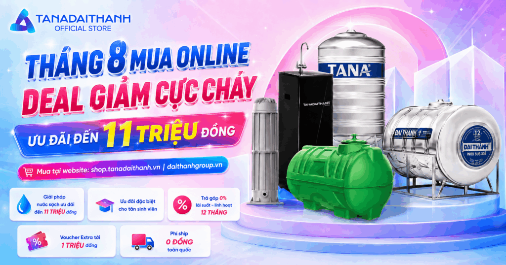 Ưu đãi tháng 8 của Tân Á Đại Thành