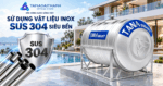 Bồn nước inox Tân Á Smart 500l ngang