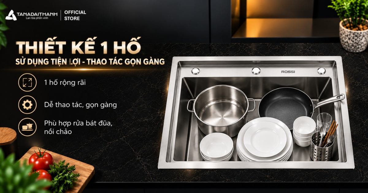 Chậu rửa Rossi RL310H