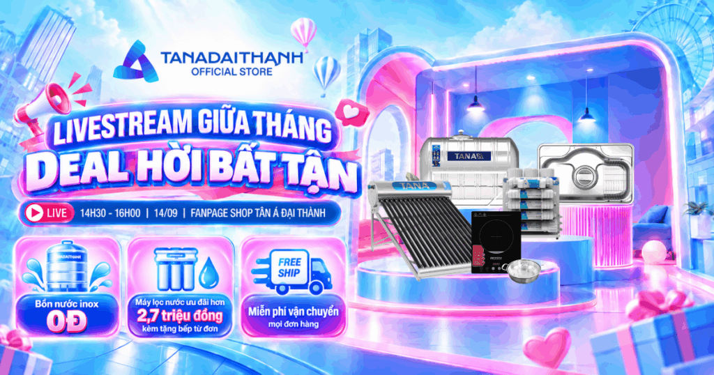 Livestream 14/09 có ưu đãi gì