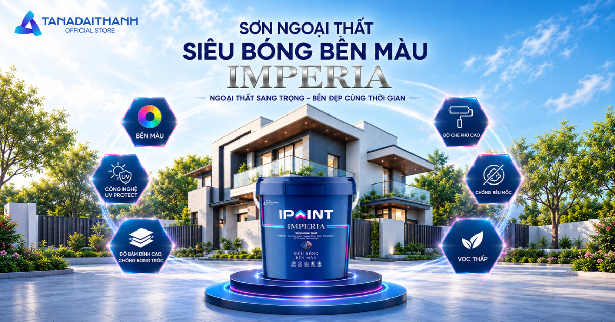Sơn ngoại thất iPaint có gì đặc biệt?