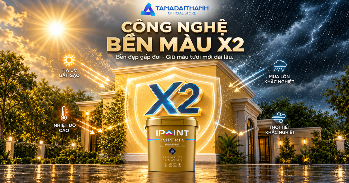 Sơn ngoại thất iPaint có gì đặc biệt?