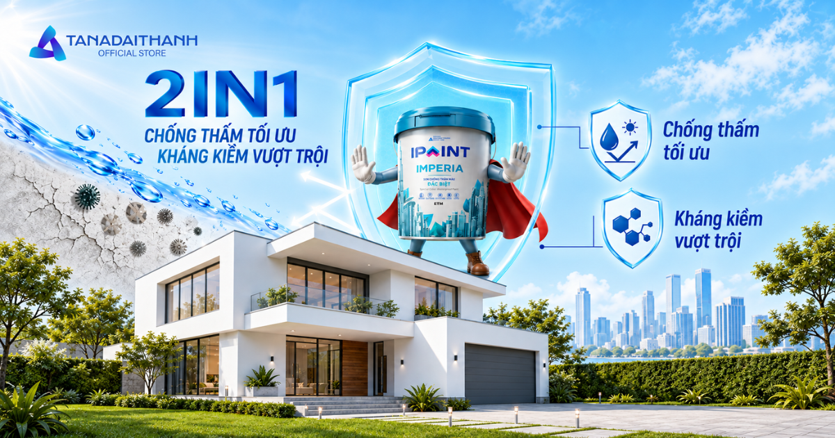 Sơn ngoại thất iPaint có gì đặc biệt?