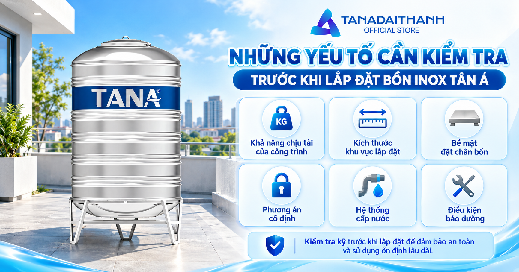 Bồn inox Tân Á có gì