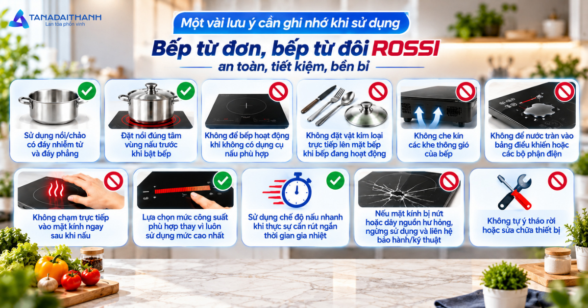 Hướng dẫn sử dụng bếp từ