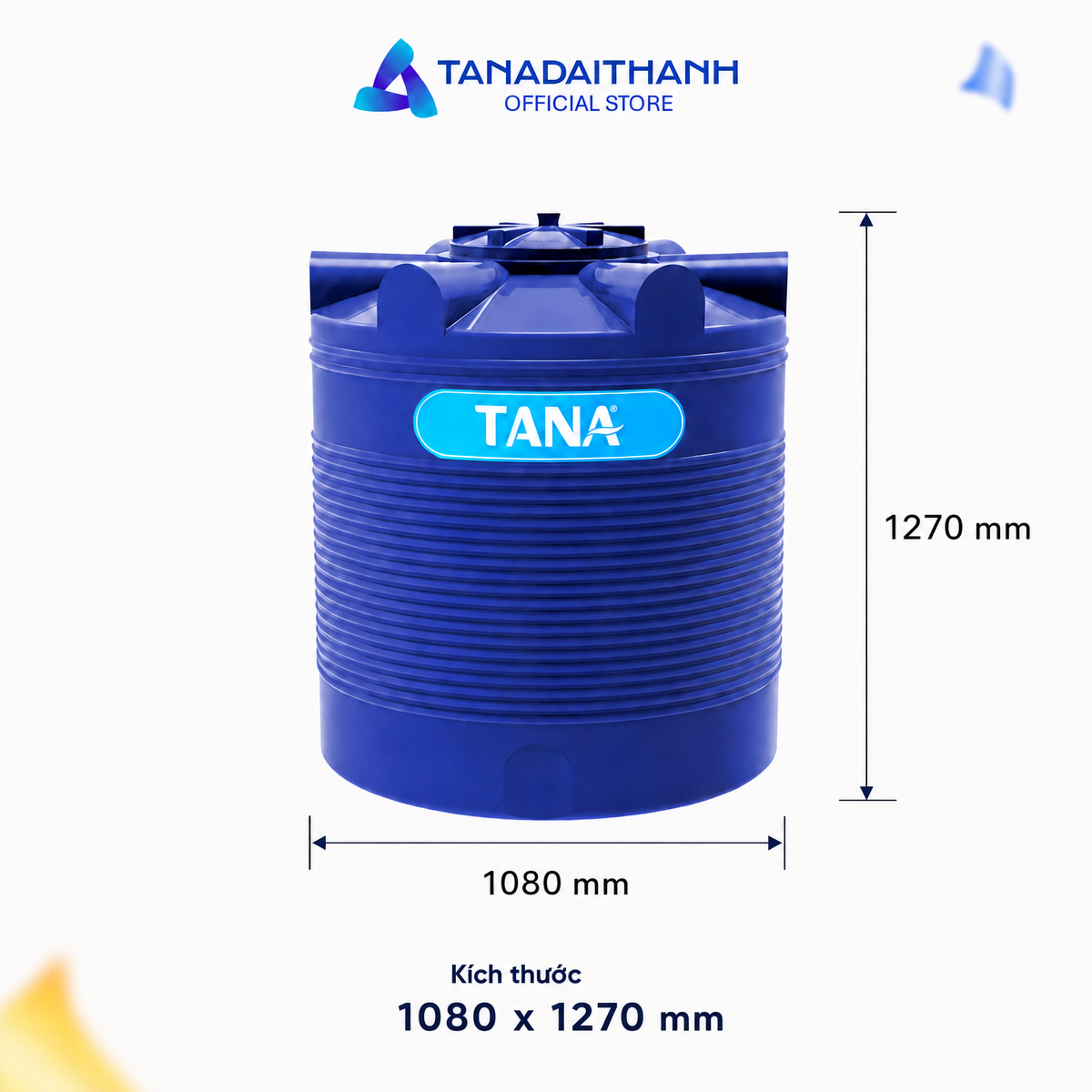 kích thước bồn nước 1000l
